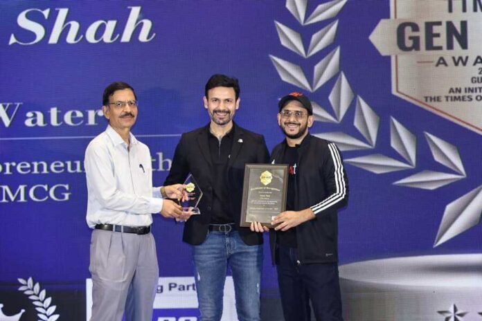 Nayan Shah of Clear Water Recognized with “GenNext Awards Gujarat 2024” for Inspiring Entrepreneur of the Year in FMCG Category