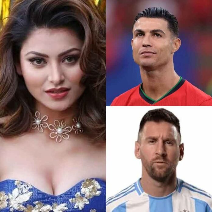 Breaking: Urvashi Rautela opens up on her 'love triangle' with Cristiano Ronaldo and Lionel Messi!