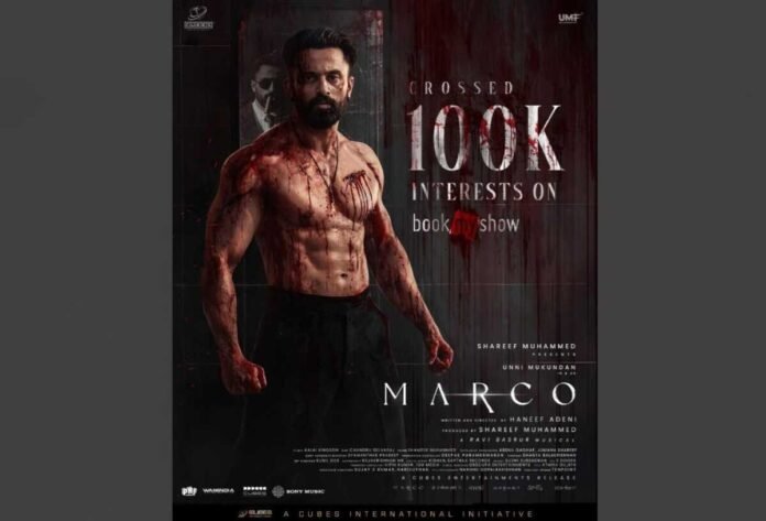 Marco Makes History: First Malayalam Film to Enter IMDb's Top List, Hits 100k Milestone on BookMyShow