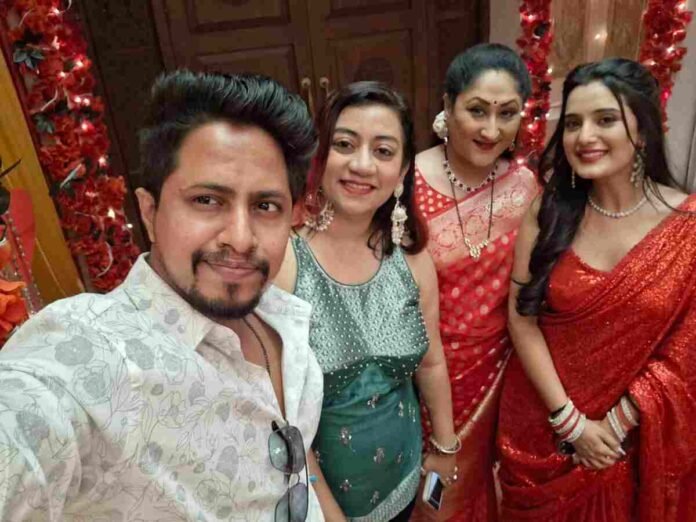 Rinhee Suberwal’s Special Visit to the Sets of Jaane Aajaane Hum Mile