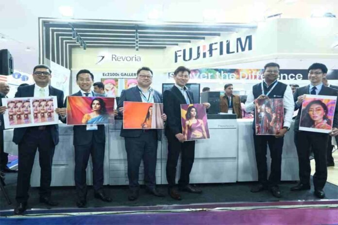 Fujifilm, Fujifilm India, Printpack India 2025, Digital Printing, Printing Solutions, Imaging Technology, Graphic Communications, Device Technology, Innovation, Next-Gen Technology, Revoria Press, Revoria Press EC2100S, EC2100S, Revoria Press EC2100, EC2100, Revoria Press SC285S, SC285S, Revoria Press SC285, SC285, Commercial Printing, Production Printing, High-Speed Printing, Color Printing, Five-Color Printing, Specialty Toner, Photo Printing, Photo Market, Jobbers, Short-Run Proofing, LED Print Head Technology, Vertical Toner Development Technology, Revoria Flow RIP, Super EA Eco Toner, Smart Monitoring Gate D1, Apeos, Apeos 4620 SZ, 4620 SZ, Apeos 4620 SX, 4620 SX, Multifunction Printer, MFP, Monochrome Printing, A4 Printing, Service Counter, Small Business Printing, Office Printing, Duplex Printing, One-Pass Duplex Scanning, Commercial Printing Companies, Photo Labs, Print Service Providers, Job Shops, Small and Medium Businesses, Shops, Hotels, Government Agencies, Hospitals, Healthcare, Electronics, Business Innovation, Imaging, High Image Quality, High Resolution, Fast Printing Speed, Productivity, Efficiency, Versatility, Media Handling, Color Precision, Cost-Effective Printing, Reliable Printing, Compact Design, User-Friendly, Connectivity, Greater Noida, India, High-speed digital printing solutions in India, Best multifunction printers for small businesses, Cost-effective color printing for commercial use, Fujifilm printing solutions at Printpack 2025, Revoria Press EC2100S specifications, Apeos 4620 SX/SZ price in India,