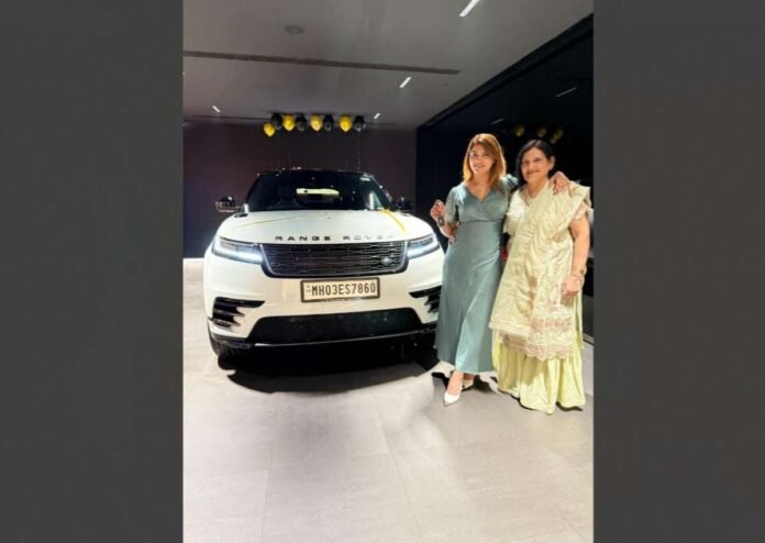 Breaking: Supreme court celebrity lawyer Sana Raees Khan brings home a luxury limited-edition Range Rover SUV, check out viral photos and videos!