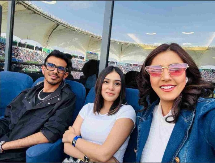 Yuzvendra Chahal, Dhanashree Verma, Yuzvendra Chahal Divorce Rumors, Yuzvendra Chahal Spotted with Ladies, Jyoti Saxena, RJ Mahvash, Yuzvendra Chahal Controversy, Indian Cricketer News, Celebrity Gossip, Viral Pics Yuzvendra Chahal, Yuzvendra Chahal and Jyoti Saxena, Yuzvendra Chahal and RJ Mahvash, Yuzvendra Chahal and Dhanashree Verma Separation, Yuzvendra Chahal Wife Dhanashree Verma, Yuzvendra Chahal Relationship Status, India vs New Zealand Champions Trophy, Yuzvendra Chahal at Cricket Match, Yuzvendra Chahal Spotted at Game, Yuzvendra Chahal Viral Photos, Yuzvendra Chahal Media Coverage, Yuzvendra Chahal Rumors, Yuzvendra Chahal Speculation, Yuzvendra Chahal Social Media Buzz, Bollywood Actress Jyoti Saxena, Indian RJ Mahvash, Celebrity News India, Entertainment News India, Cricket and Entertainment, Who is Jyoti Saxena, Who is RJ Mahvash, Is Yuzvendra Chahal Getting Divorced, What is Yuzvendra Chahal's Relationship Status, Yuzvendra Chahal Spotted with Two Women,