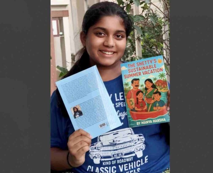 Eco-Warriors Unite: Manya Harsha's Book Inspires Young Minds to Take Action