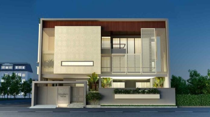 Climate-responsive design, Traditional architecture, Modern homes, Ar. Rajkumar Kumawat, Vernacular architecture, Sustainable design, Vastu Shastra, Passive cooling, Local materials, Jaali designs, Indian architecture, Architectural innovation,