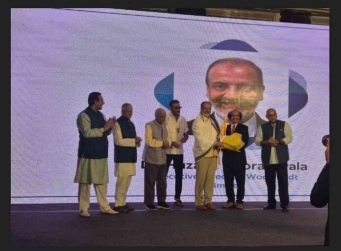 Dr. Huzaifa Khorakiwala, VIR Peace Award 2025, Wockhardt Foundation, I Am Peacekeeper movement, Vivekananda International Relations, Chakra Foundation, humanitarian leader, peace advocate, corporate social responsibility, healthcare philanthropy, social welfare India, Mumbai events, Padma Vibhushan Shri Man Mohan Sharma, Ratan Tata award, Vasudhaiva Kutumbakam,