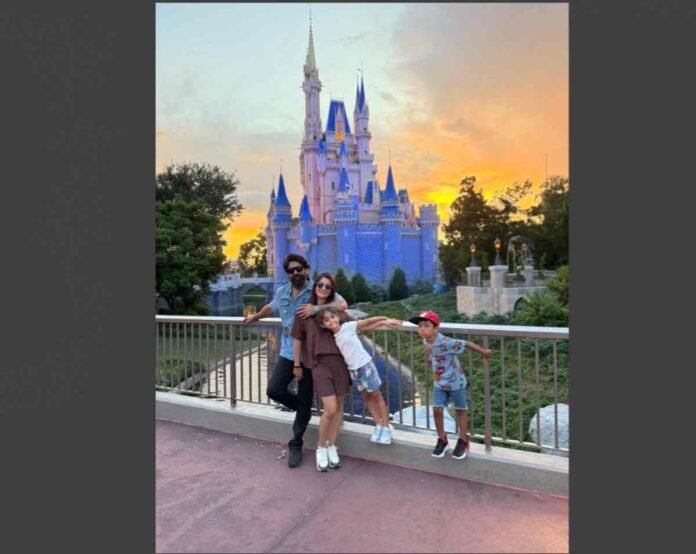 Yash and Radhika Pandit’s Sweet Theme Park Pic with Their Kids Goes Viral