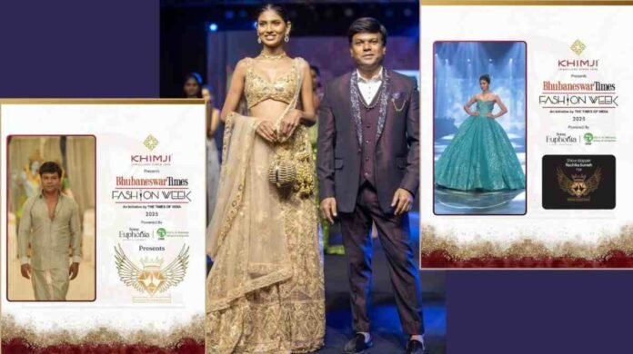 Elegance in Motion: Rachika Suresh and Designer Naveen Kumar Light Up Bhubaneswar’s Fashion Showcase