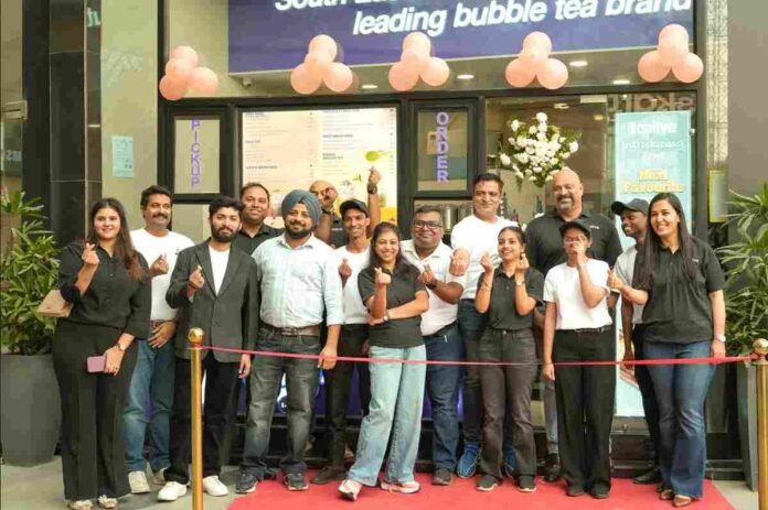Tealive Gurugram, Tealive Reach 3 Roads, Tealive India launch, Gurugram food brands, new store openings Gurugram, global beverage chains India
