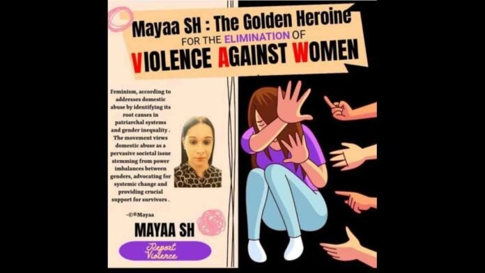 Mayaa SH : The Golden Heroine For The Elimination Of Violence Against Women...