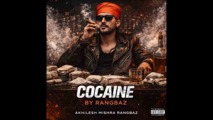 Akhilesh Mishra Rangbaz, Cocaine album 2026, Bhojpuri hip hop, Bhojpuri rap comeback, independent artist India, Damroo Ram Production