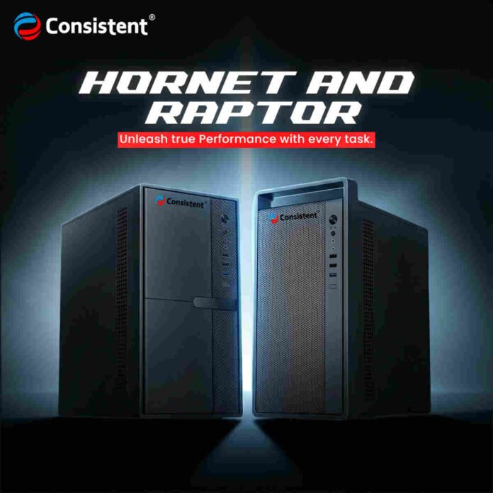 Consistent Infosystems Launches HORNET & RAPTOR Micro ATX Cabinets in India