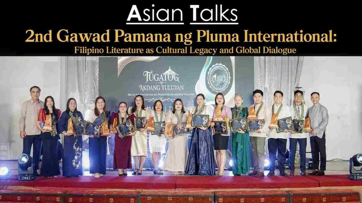 2nd Gawad Pamana ng Pluma International: Filipino Literature as Cultural Legacy and Global Dialogue 1 Gawad Pamana ng Pluma International, Filipino literature, Philippine literary awards, cultural legacy, M.E Publications, Baguio City events