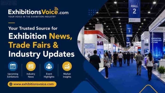 India exhibition industry, trade shows India, Exhibitions Voice, digital connectivity events, B2B expos India, hybrid exhibitions, event planning news, Indian trade fairs, exhibition intelligence, digital marketing for events