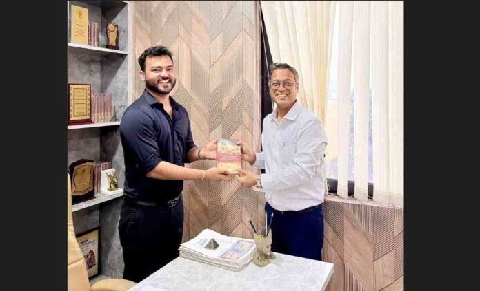 Rajveer Yadav, Bhagavad Gita mission, Bhagavad Gita distribution, spiritual education India, digital Bhagavad Gita, personal development, youth mindfulness, ethical leadership