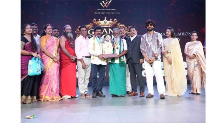 Tamil cinema events, Vijay Vishwa actor, Jawahar Mithran, Kollywood celebrities Trichy, Grand Chola Talent Fest, Tamil film industry awards