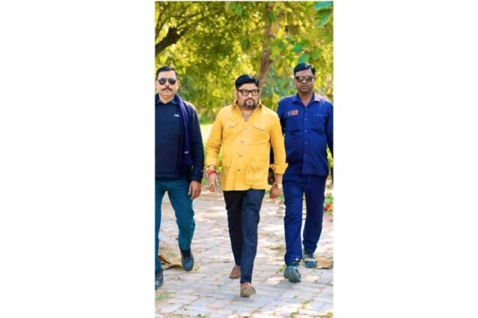 Abhishek Kumar Tripathi, Indian Air Force veteran and founder of MG Construction, Lucknow